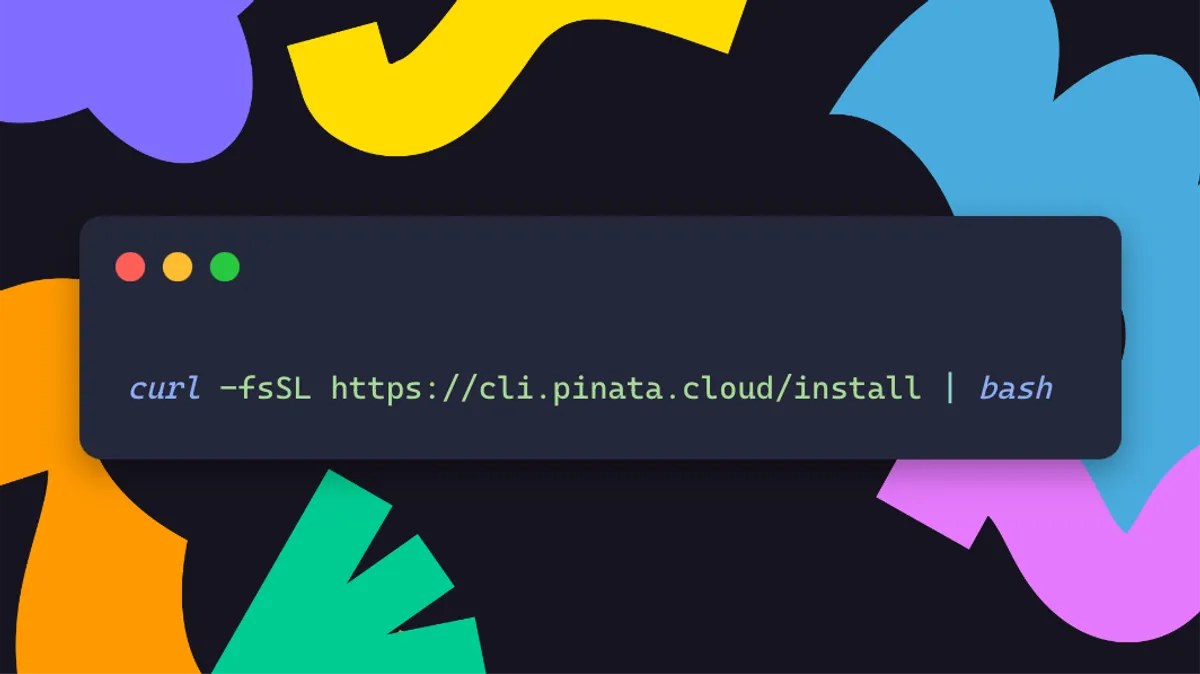 Pinata IPFS CLI