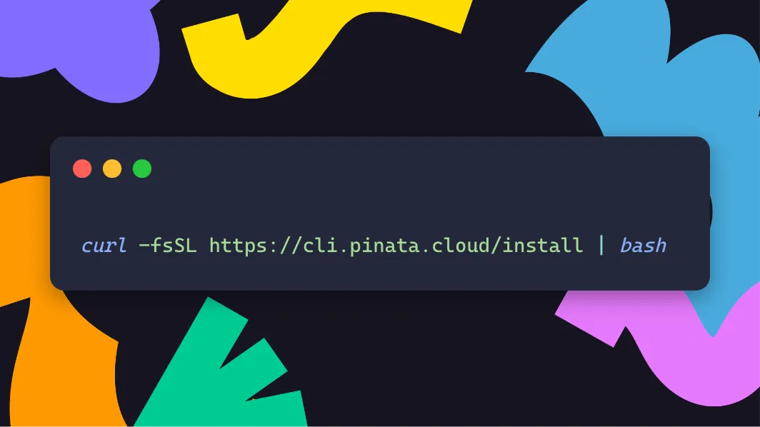 Pinata IPFS CLI